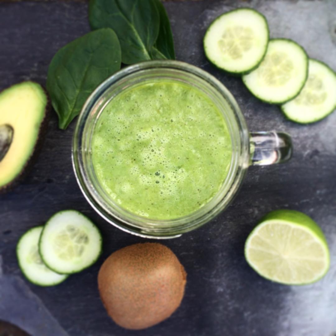 Super Green Smoothie for Energy Boost