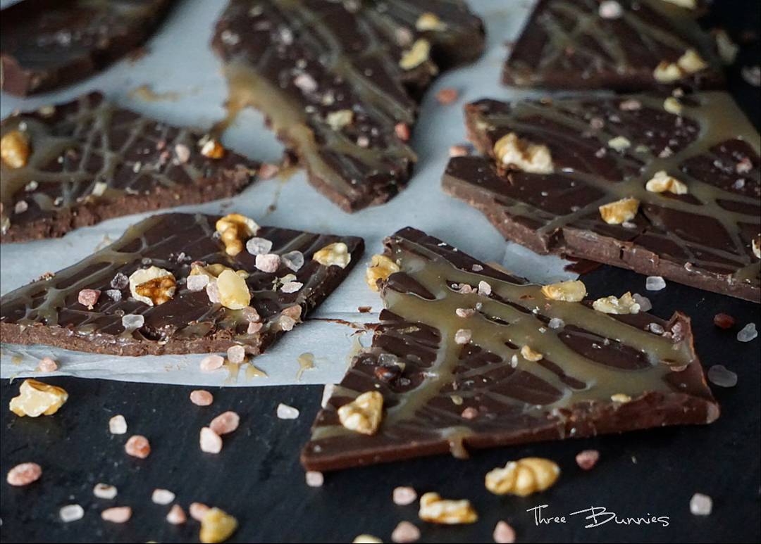 Our Salted Caramel Chocolate Bark