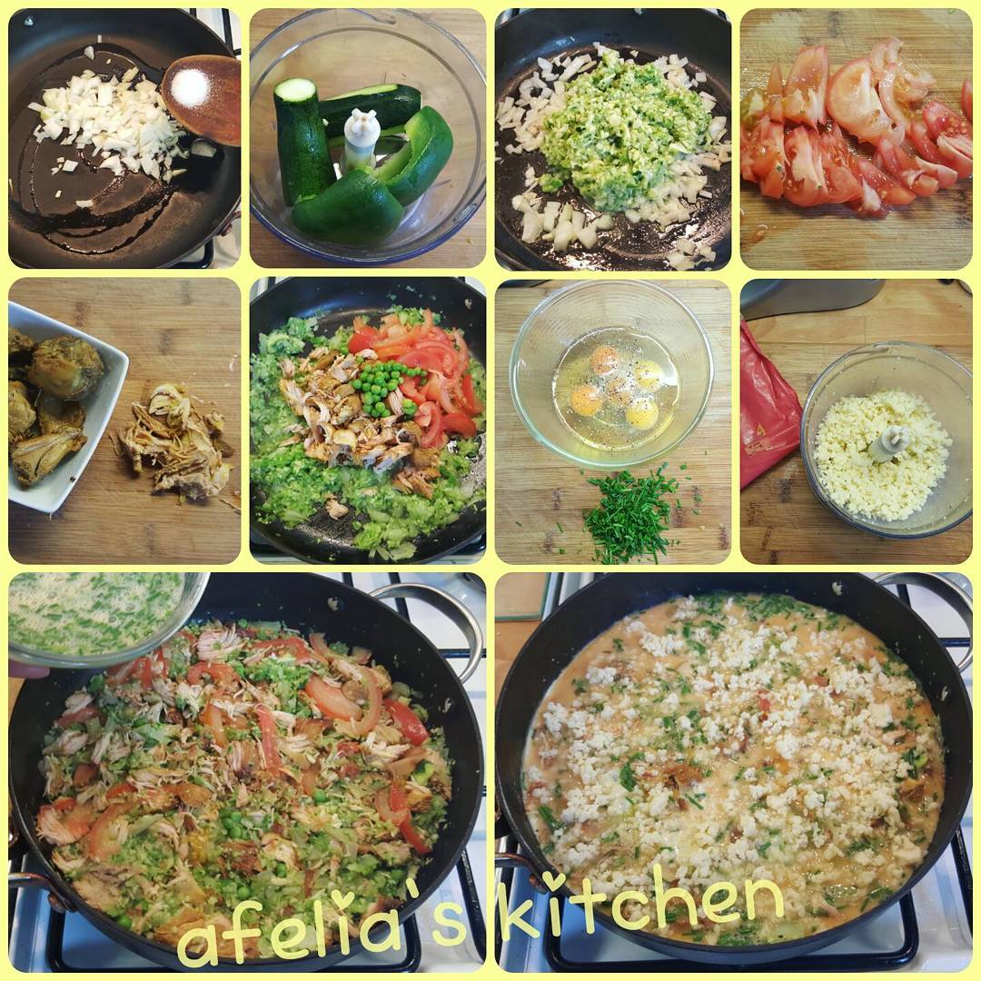 Tasty Leftovers Omelette for Breakfast or Lunch