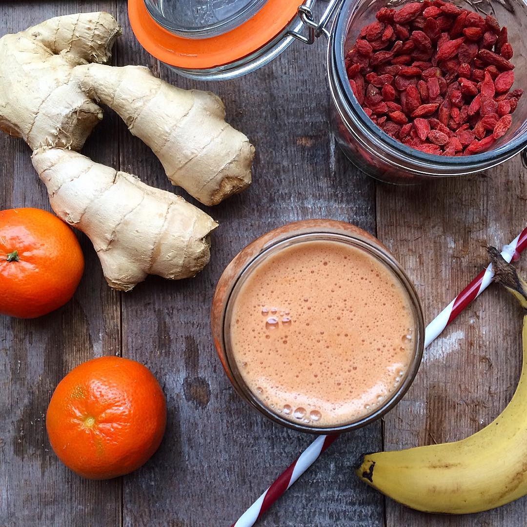 Friday Immune Boosting Clementine Cacao Smoothie