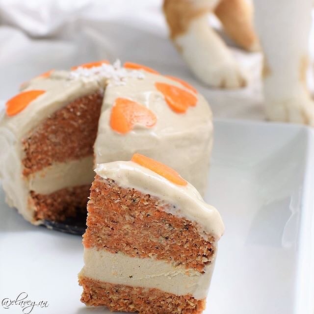 Vegan Carrot Cake with Cashew Frosting