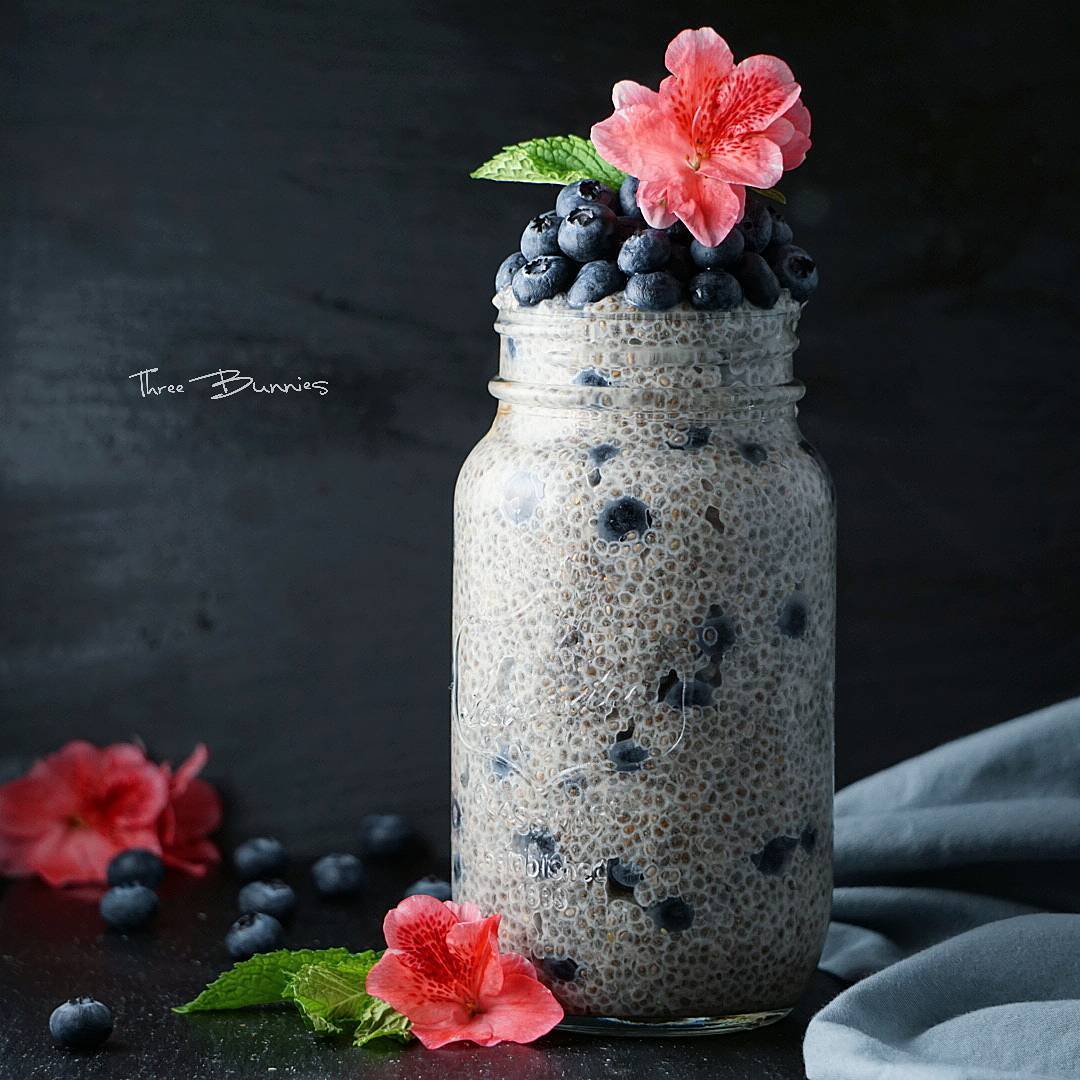 Blueberry Chia Pudding Breakfast Treat