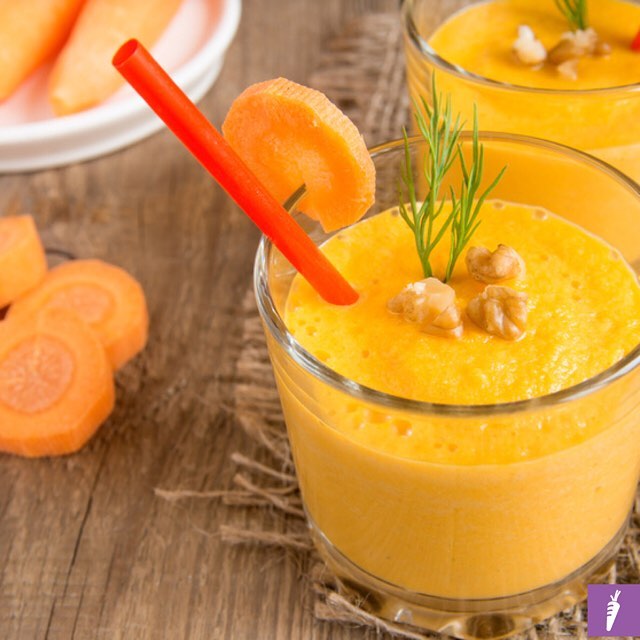 Creamy Carrot & Turmeric Smoothie