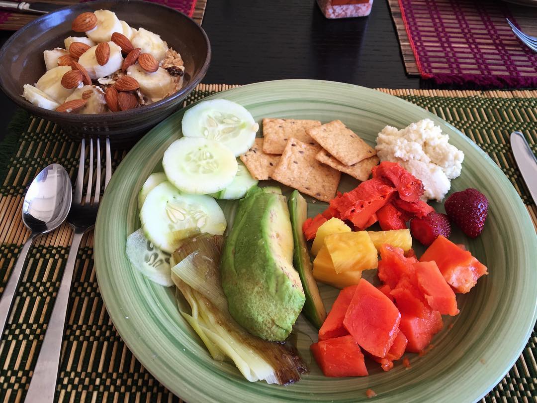 Vegan Meal in Costa Rica