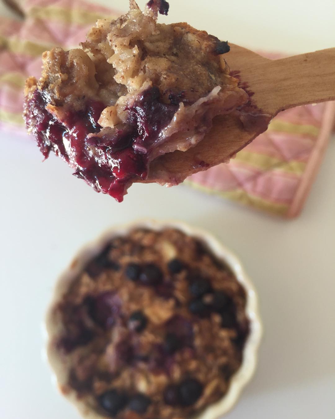 Baked Blueberry Oatmeal