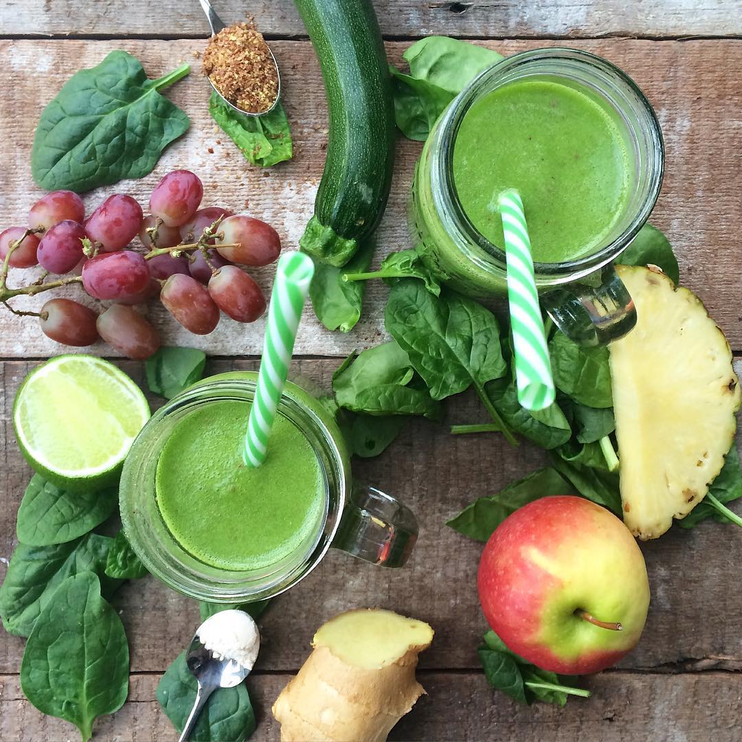 Big Green Smoothie for Heart and Gut Health