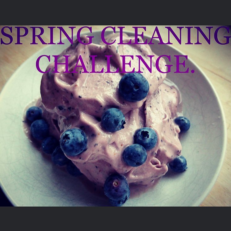 Simple Blueberry Banana Ice Cream