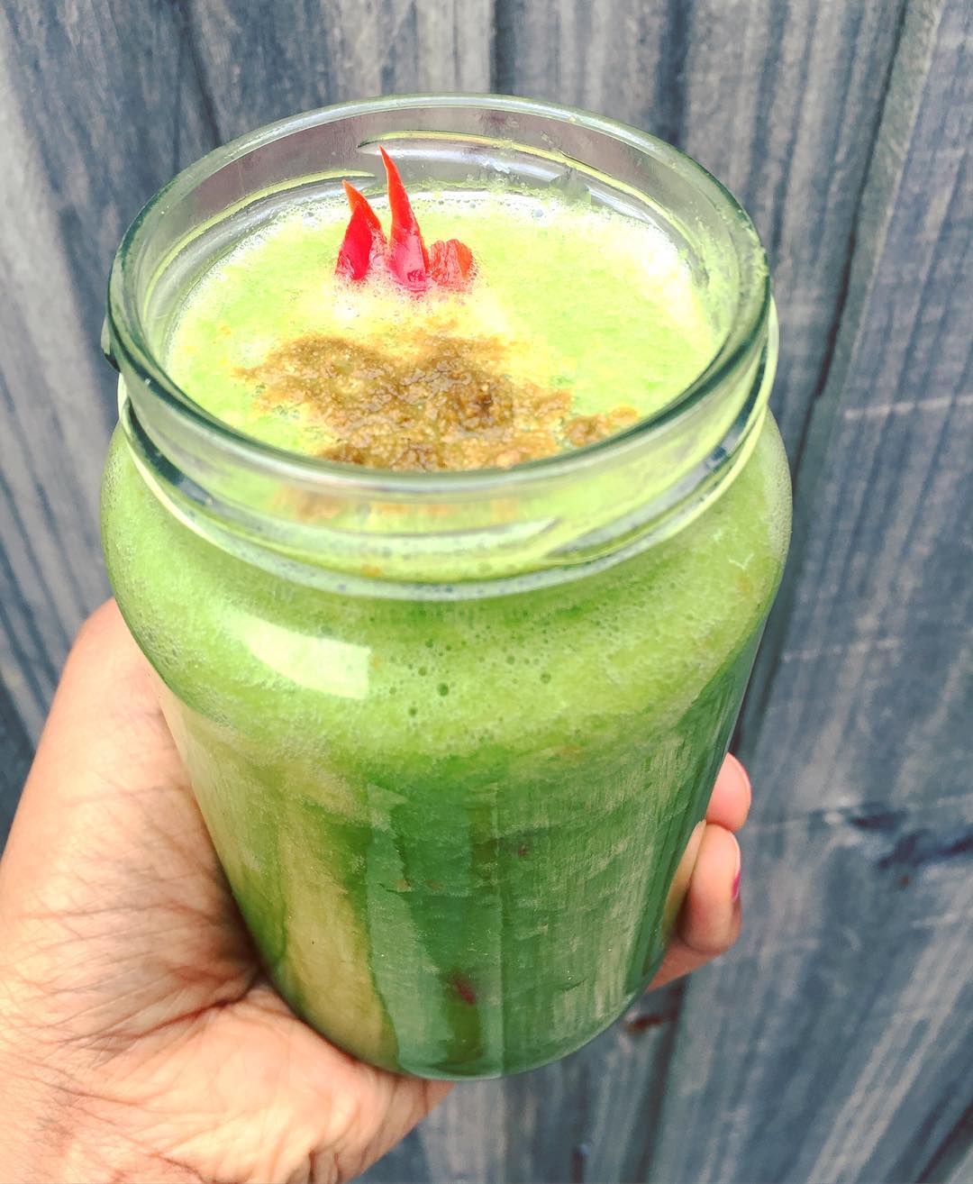 Favorite Green Smoothie with Vegetables