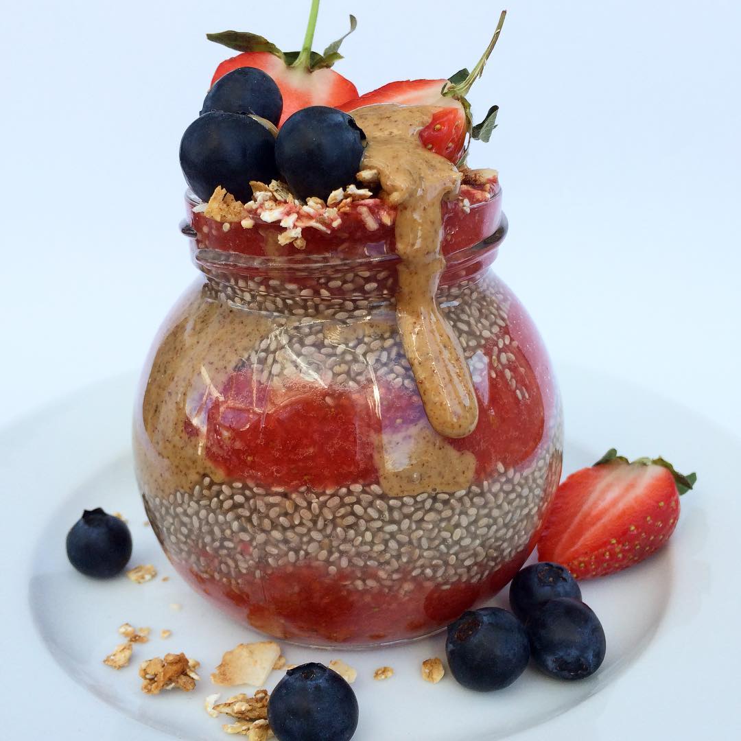 Strawberry Chia Pudding