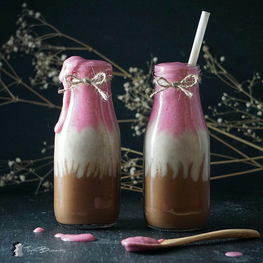 Beetiful Neapolitan Shakes
