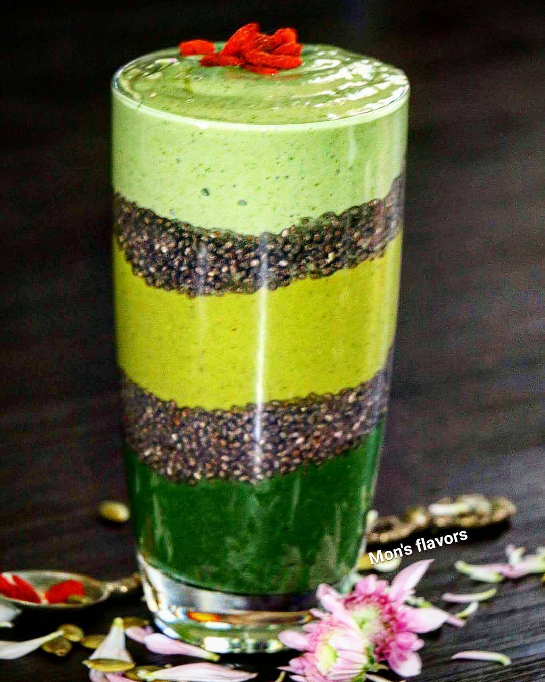 Power Pack Three-Layer Green Smoothie