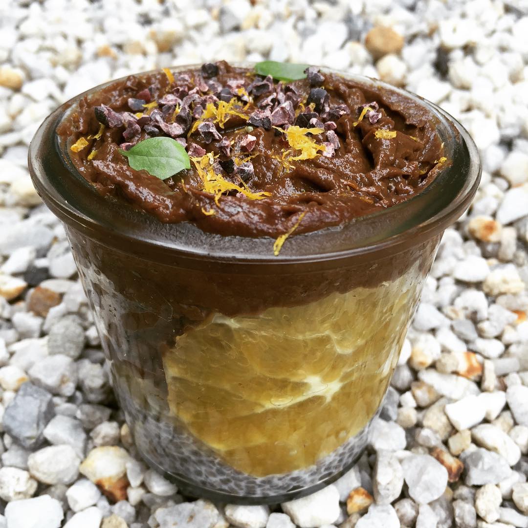 Vegan Chocolate Orange Mousse