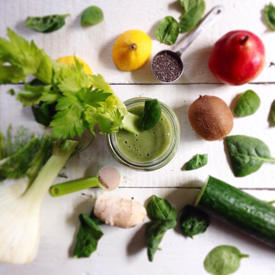 Gorgeously Green Smoothie for Cleansing and Energy
