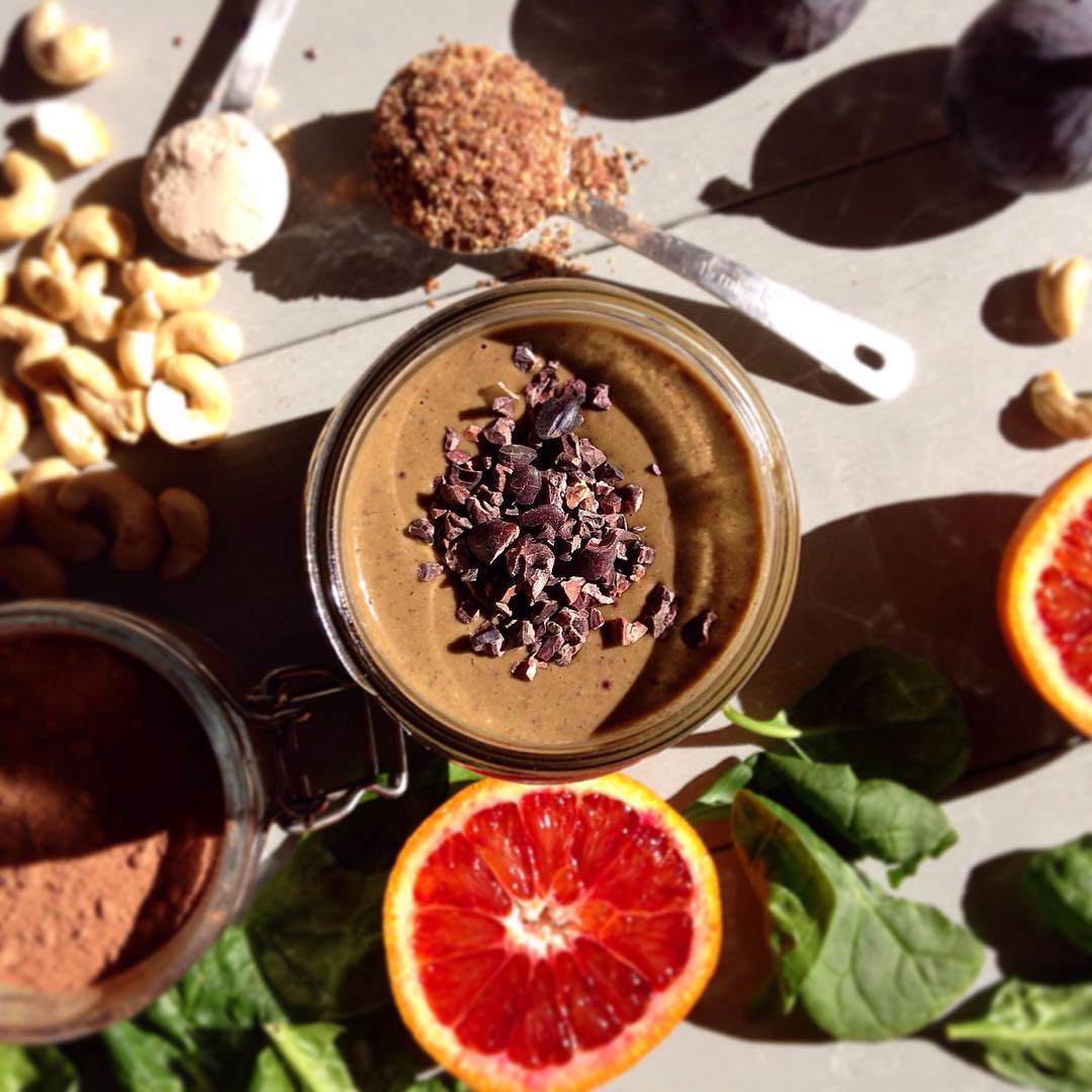 Super Fueled Chocolate Orange Smoothie