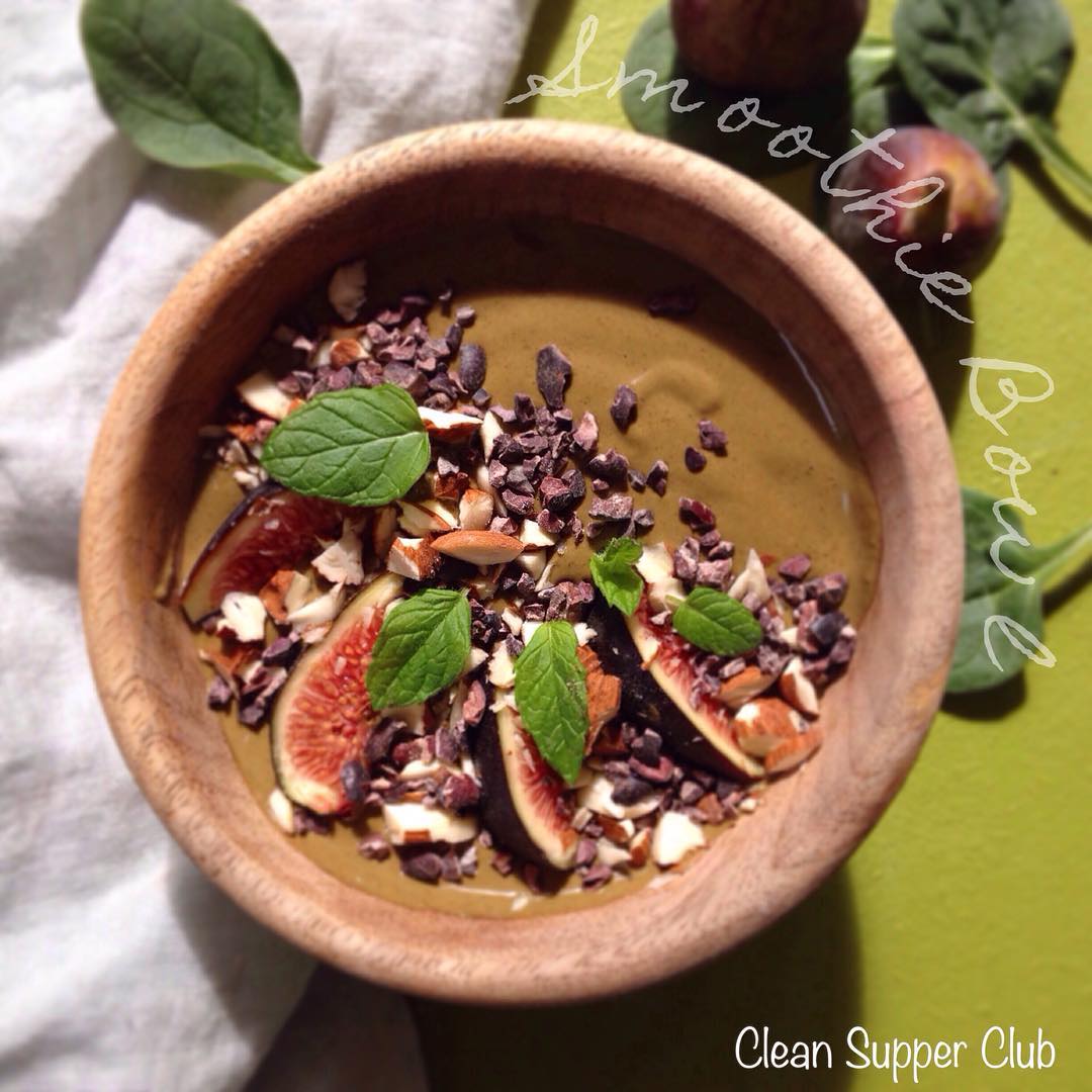 Cacao, Fig & Mint Smoothie Bowl