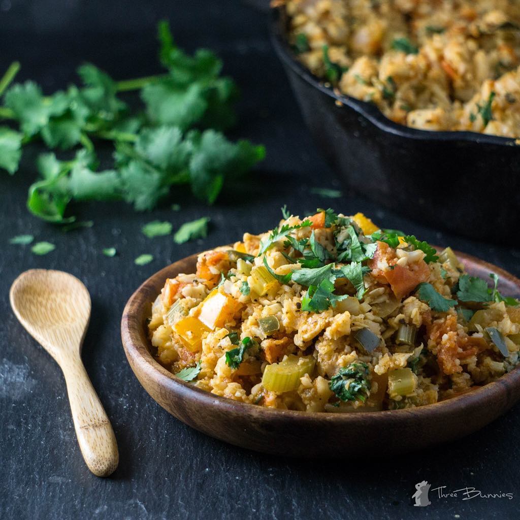 Cauliflower Rice Jambalaya