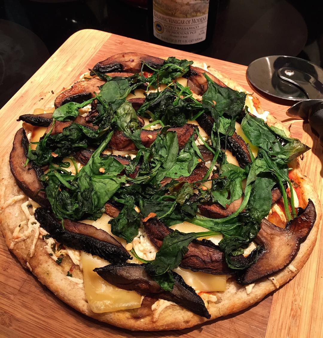 Vegan Harvest Flat Bread