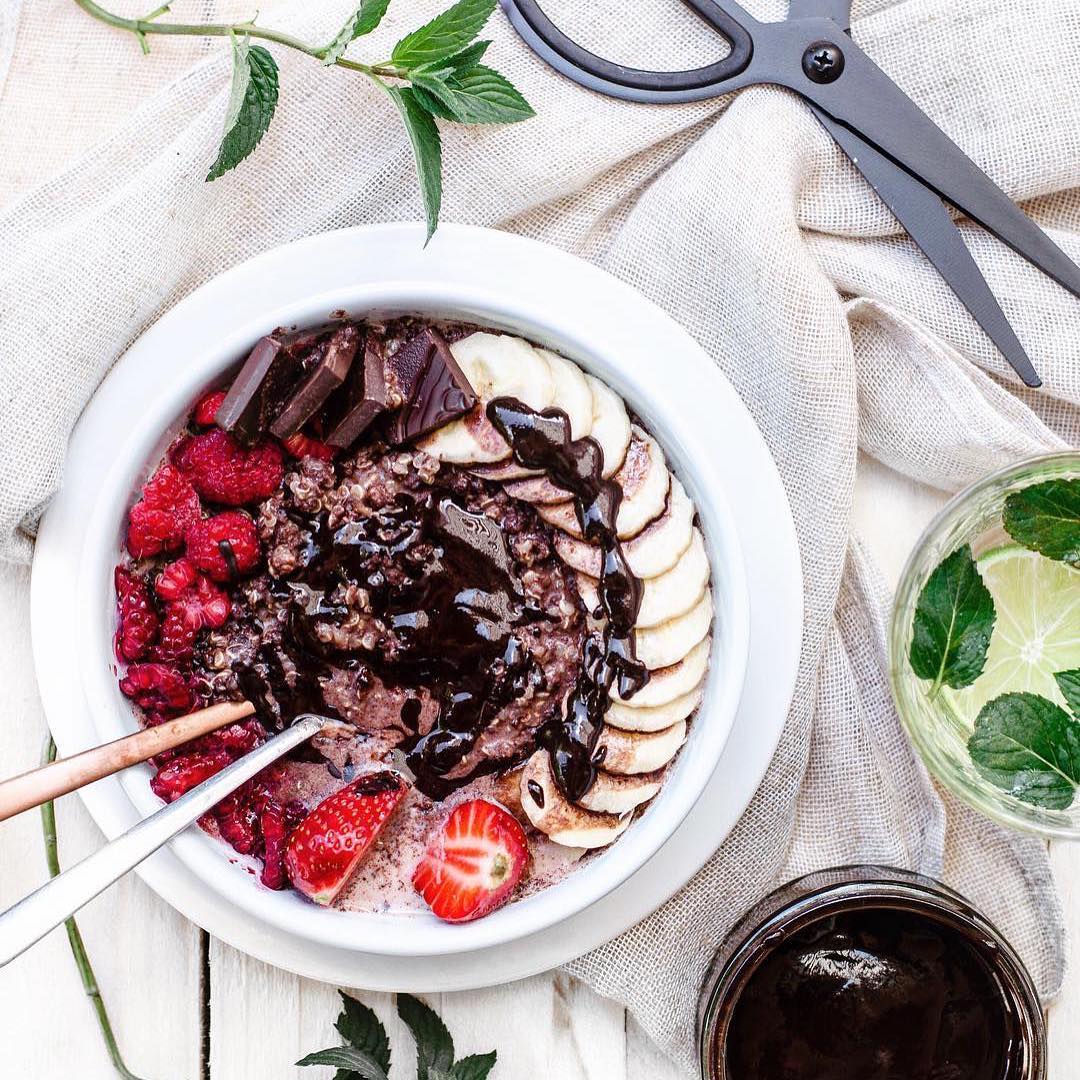 Chocolaty Quinoa Bowl