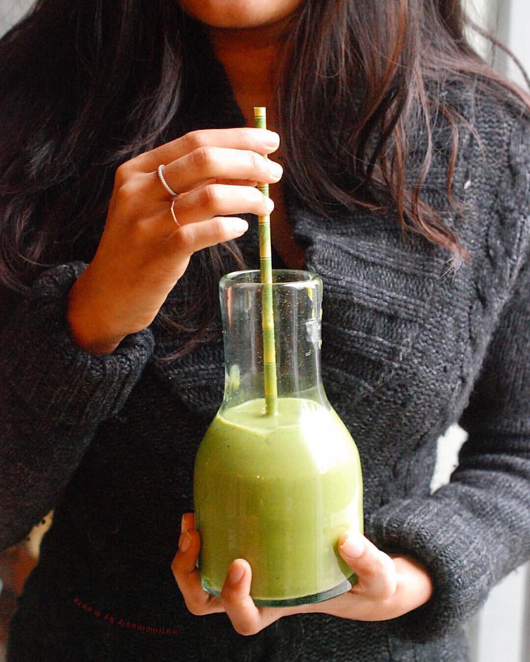 Savory Green Breakfast Smoothie