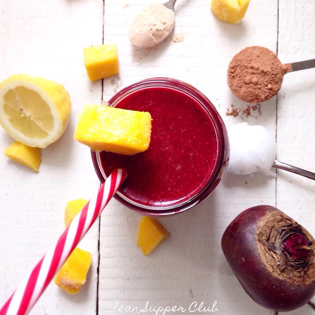 Energizing Beetroot Smoothie for Detox and Glow