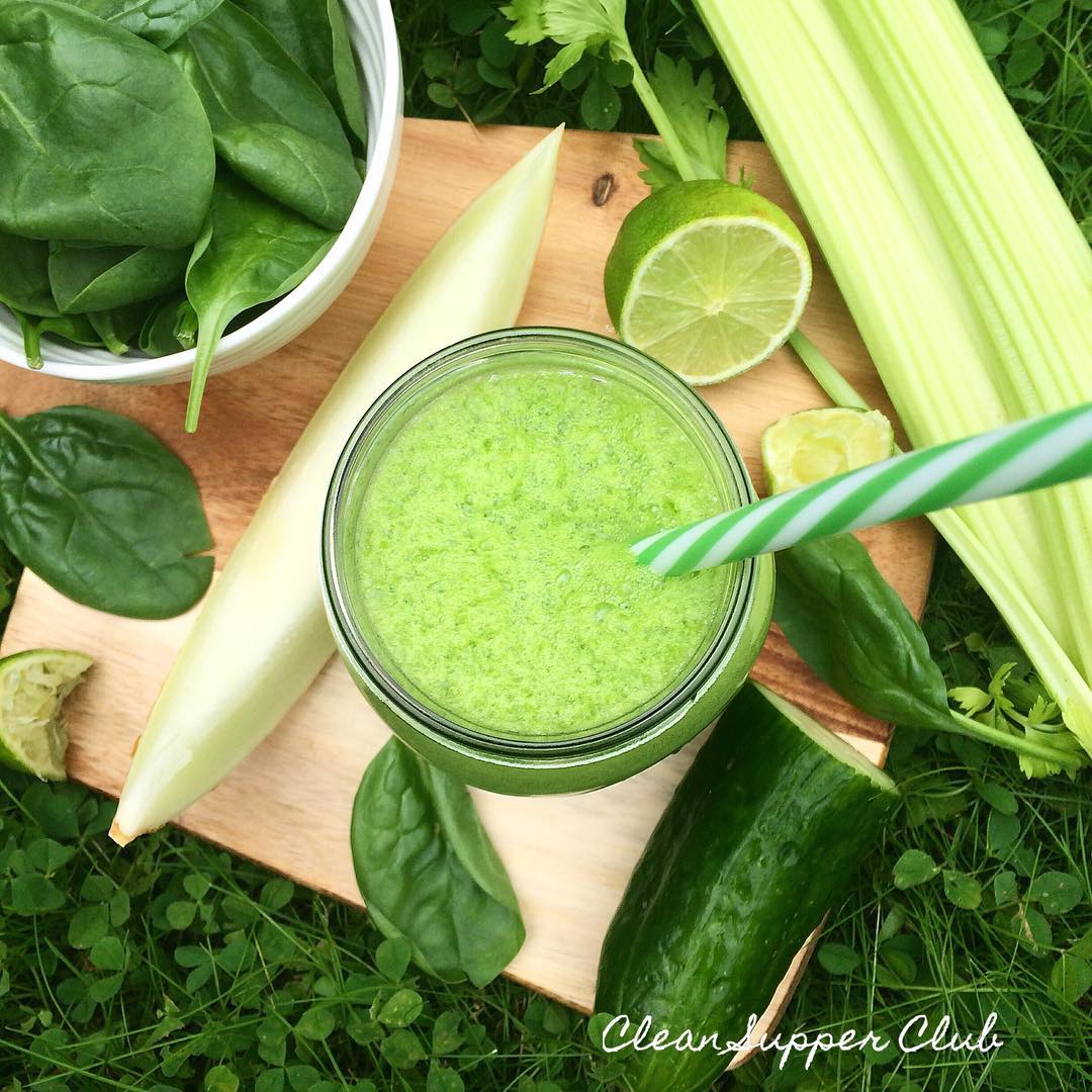 Big Green Smoothie for a Refreshing Start