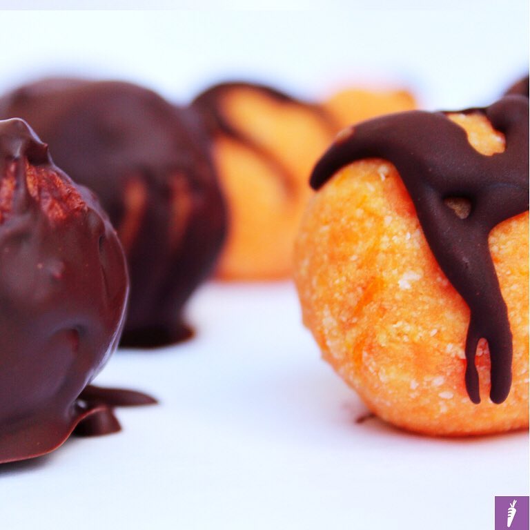 Creamy Sweet Potato Truffles