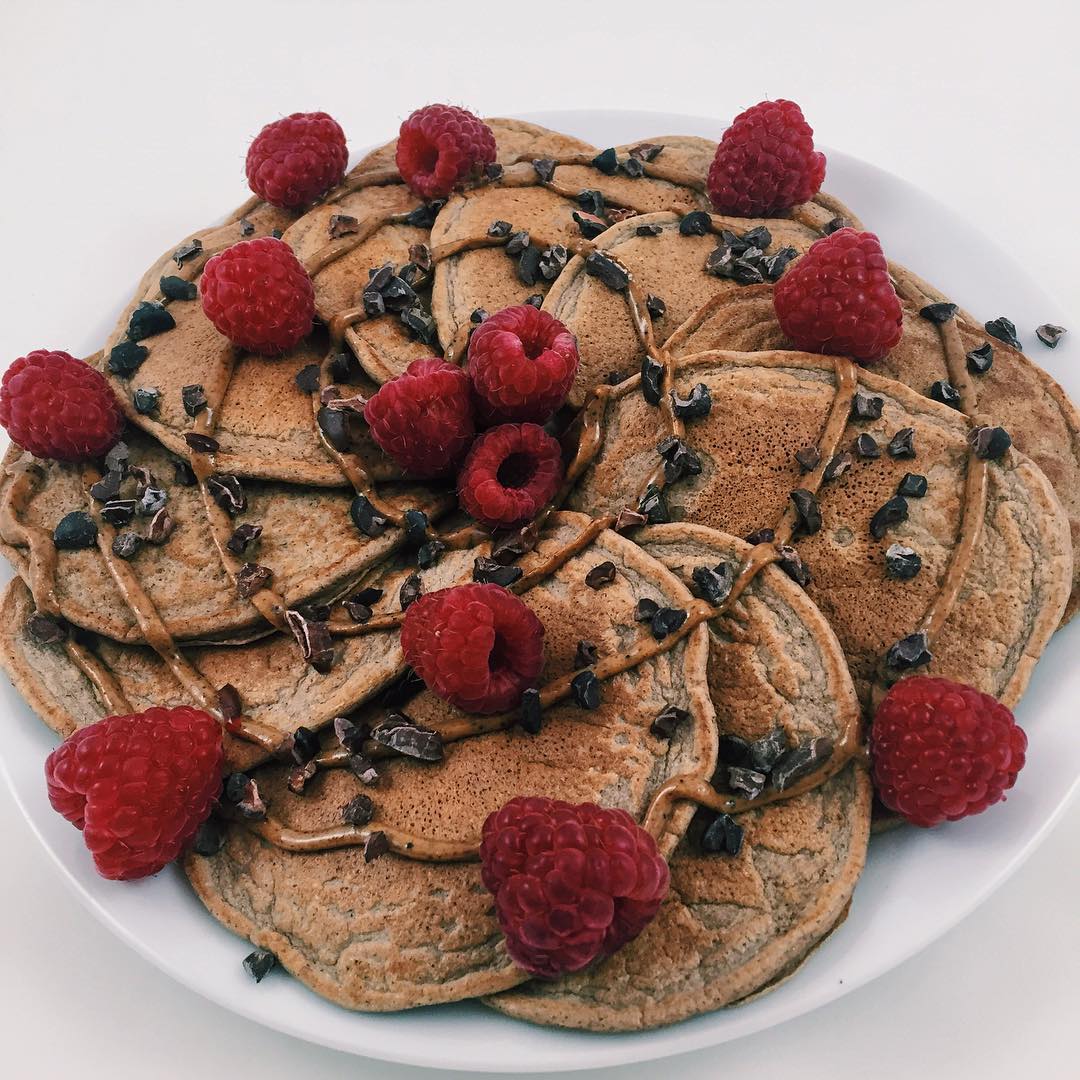 Healthy Preworkout Protein Pancakes