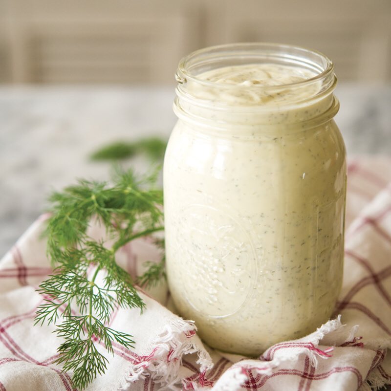Fed and Fit 3-Ingredient Ranch Dressing