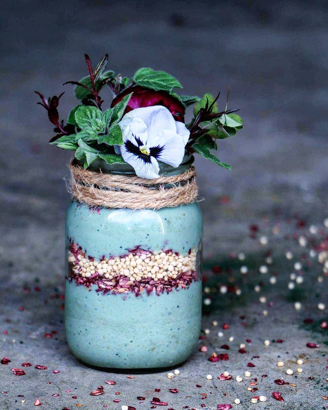 Banana Pear Green Smoothie