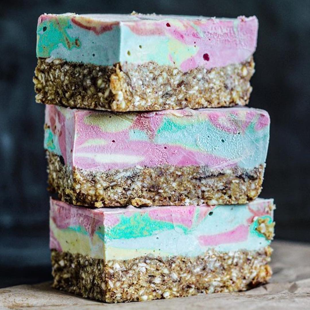 Rainbow Paddlepop Slices
