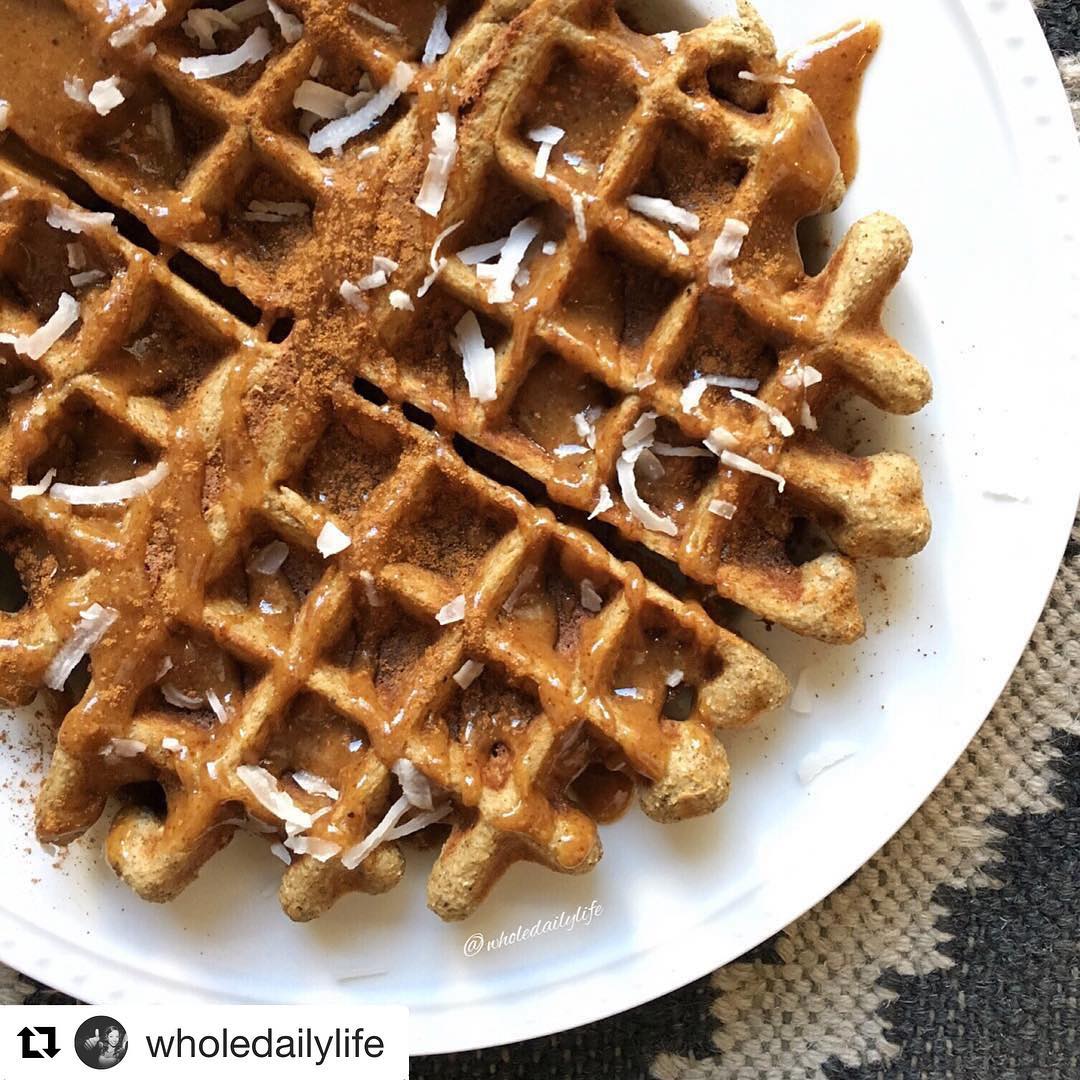 Guiltless Paleo Waffle Recipe Below