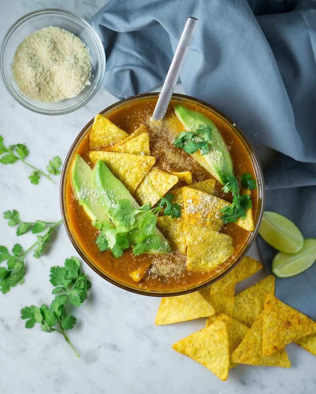 Hot Bowls of Our Tortilla Soup