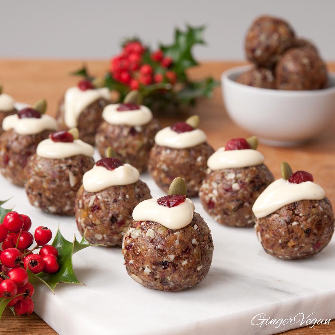 Christmas Pudding Energy Balls