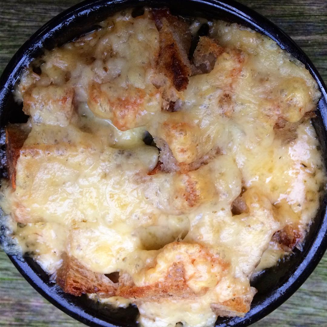 Vegetarian Fake French Onion Soup