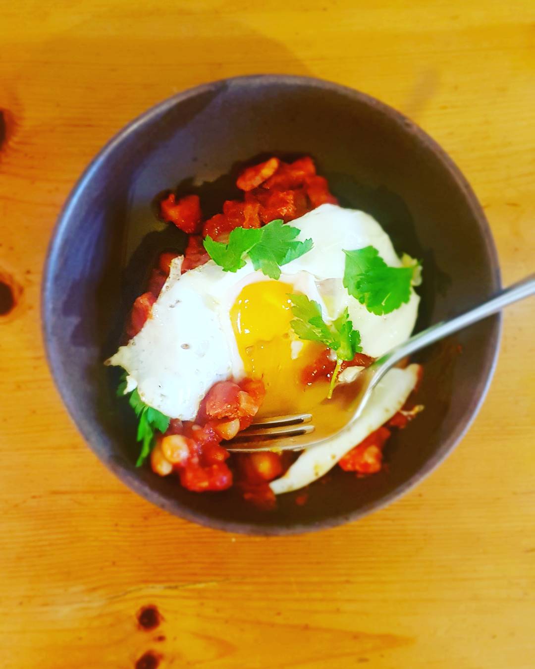 Easy peasy Chorizo Baked Beans