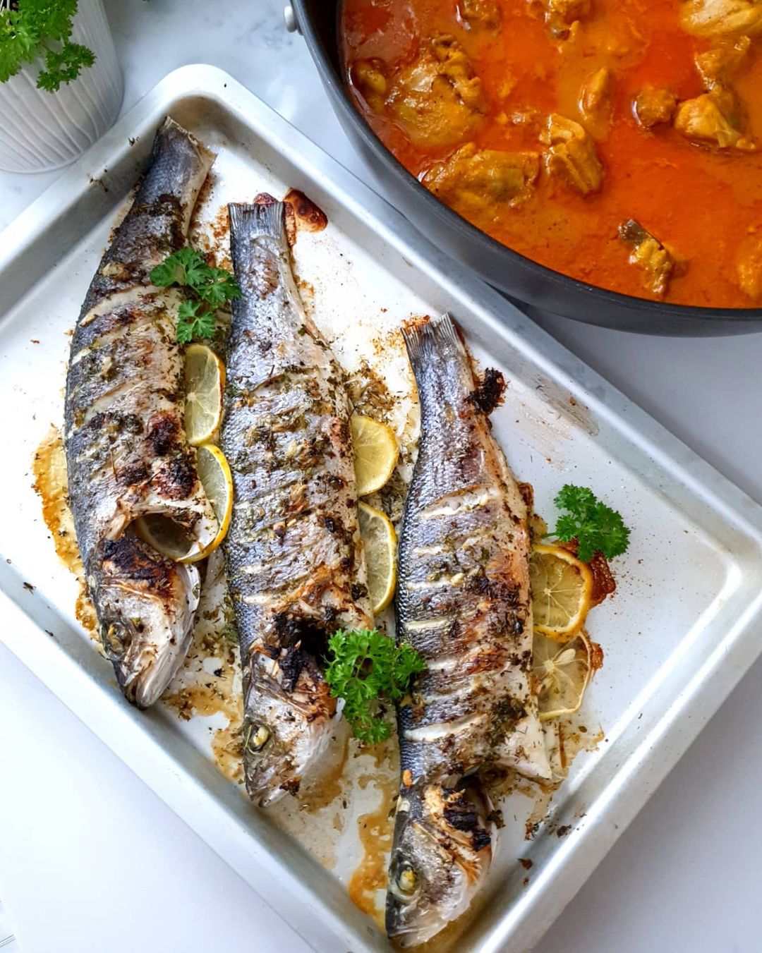 Lemon & Mint Sea Bass