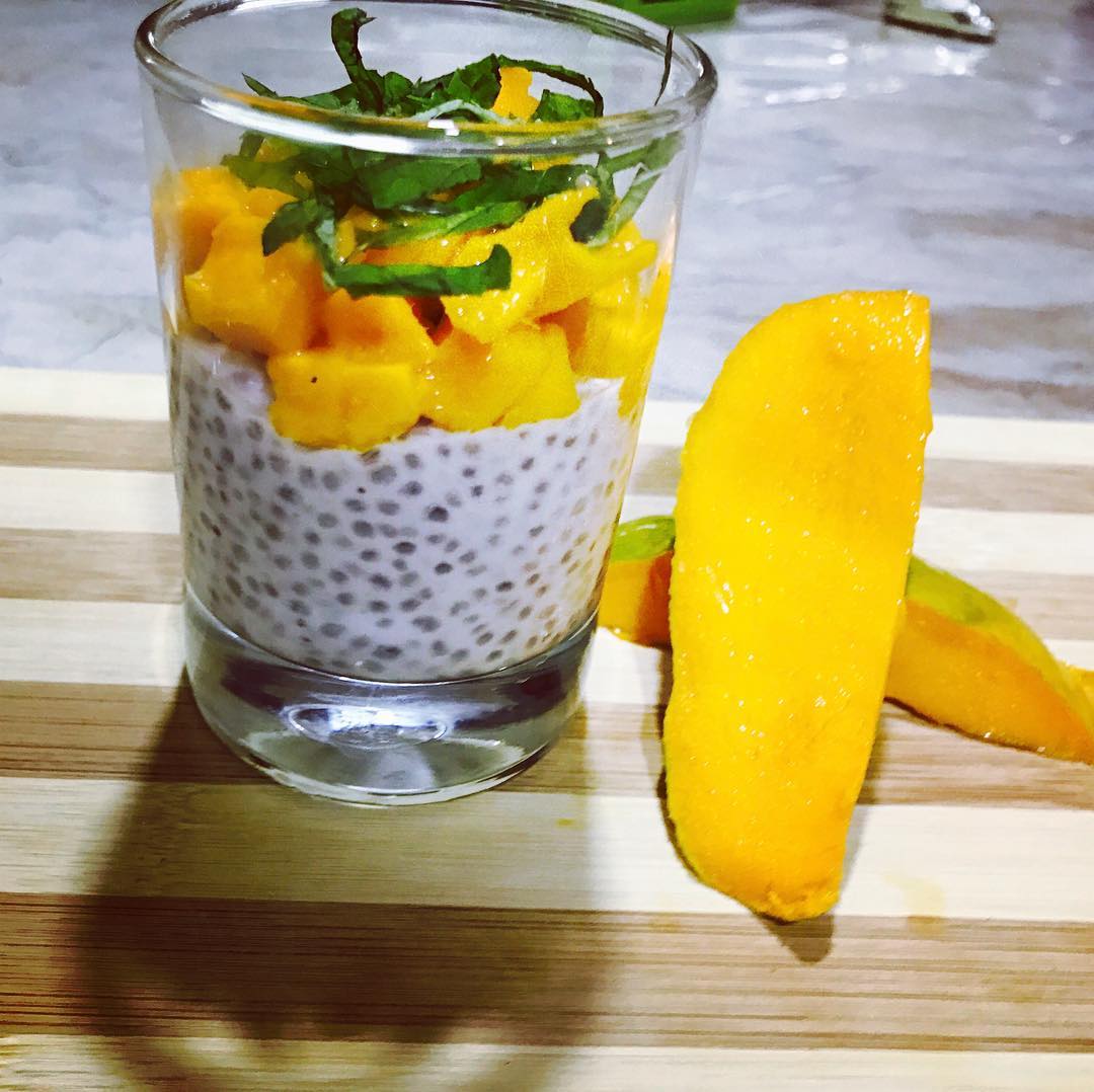 Mango Chia Pudding