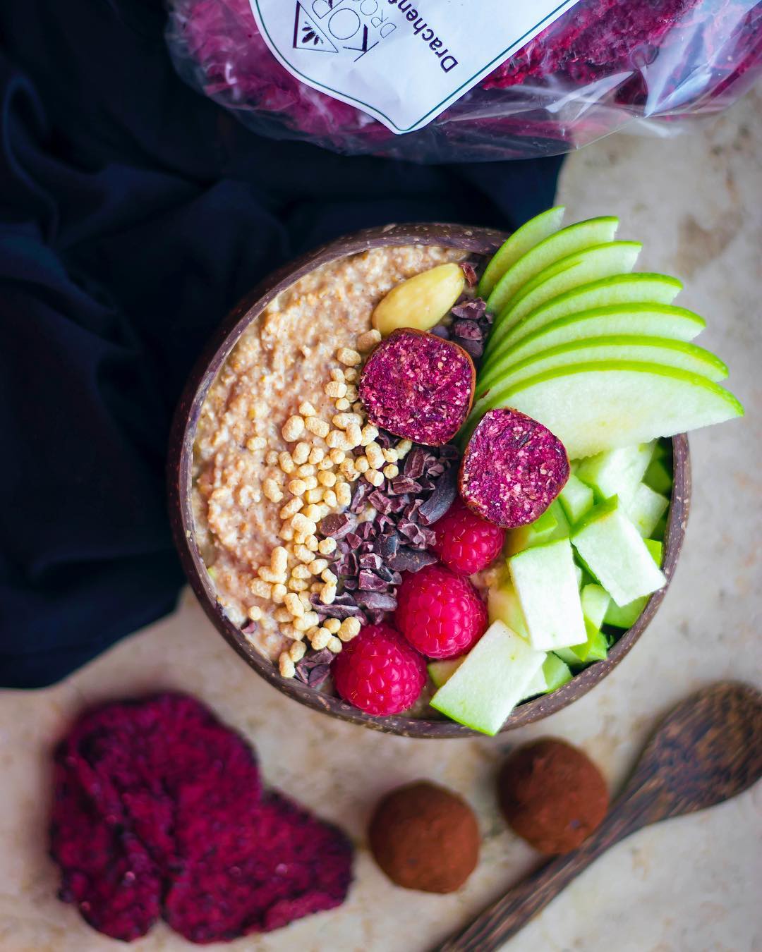 Dragon Fruit Bliss Balls