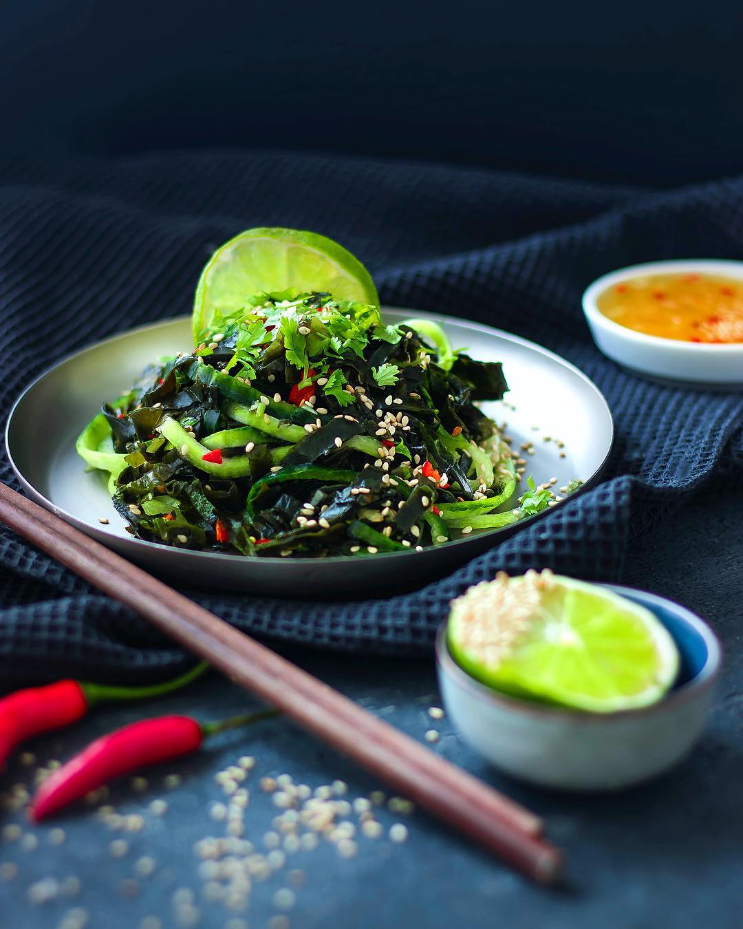 Goma-Wakame- Algae Salad