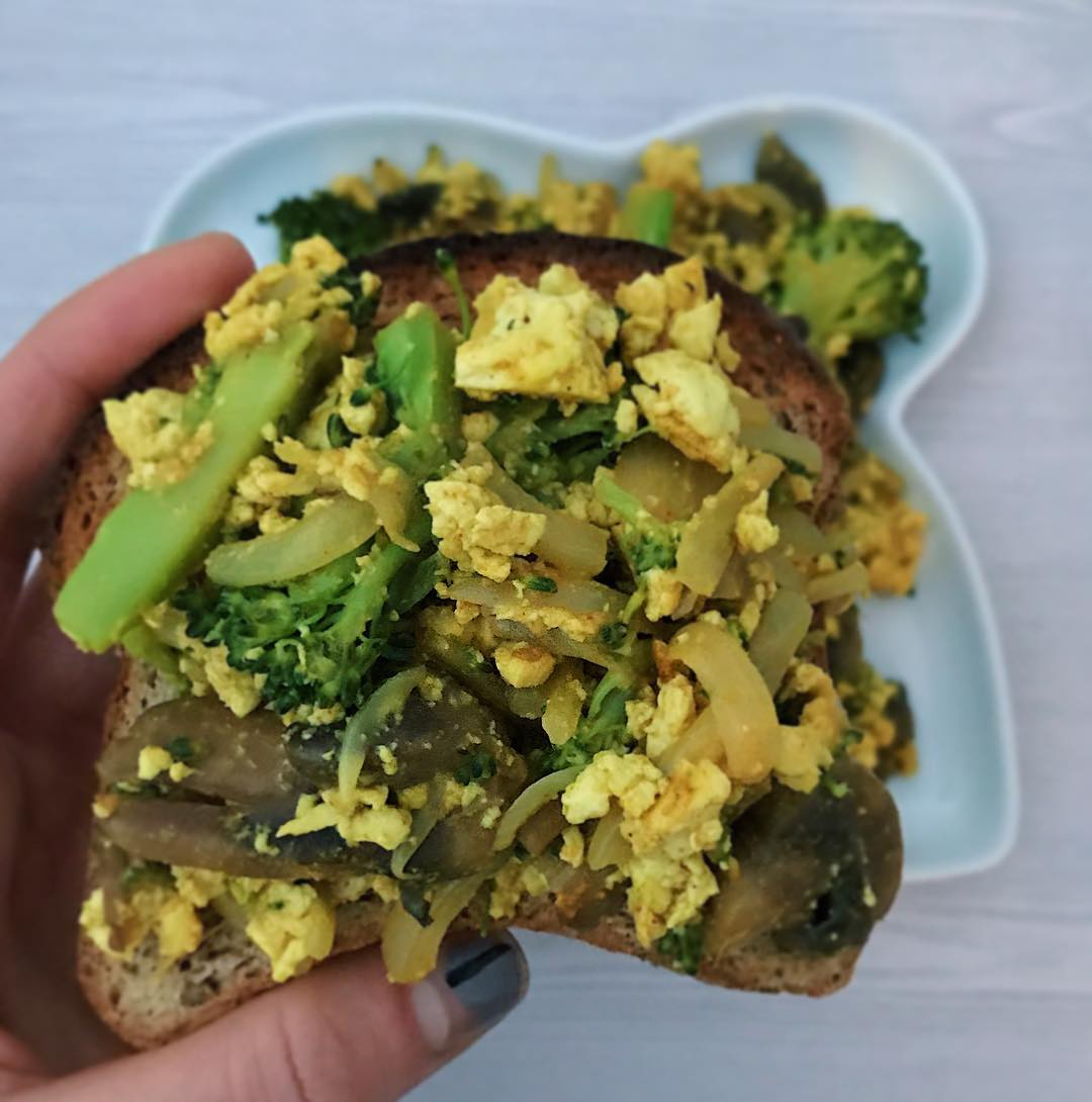 Savory Vegan Breakfast