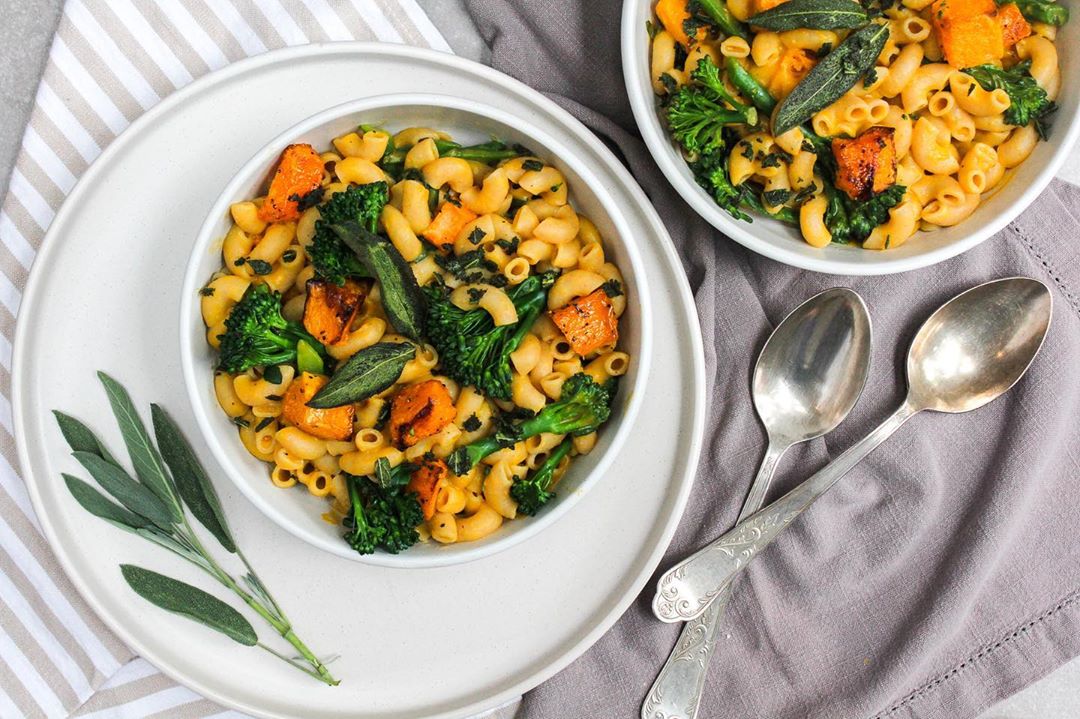 Butternut Squash Mac N Cheese