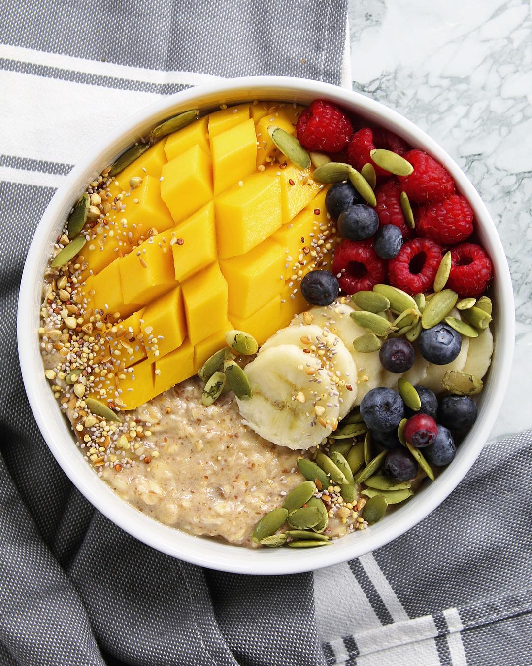 Tahini Date Overnight Oats