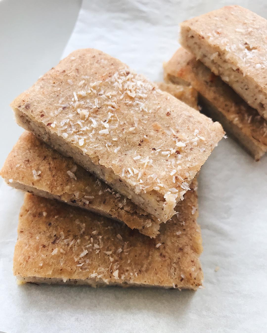 Banana and Whey Protein Blondies