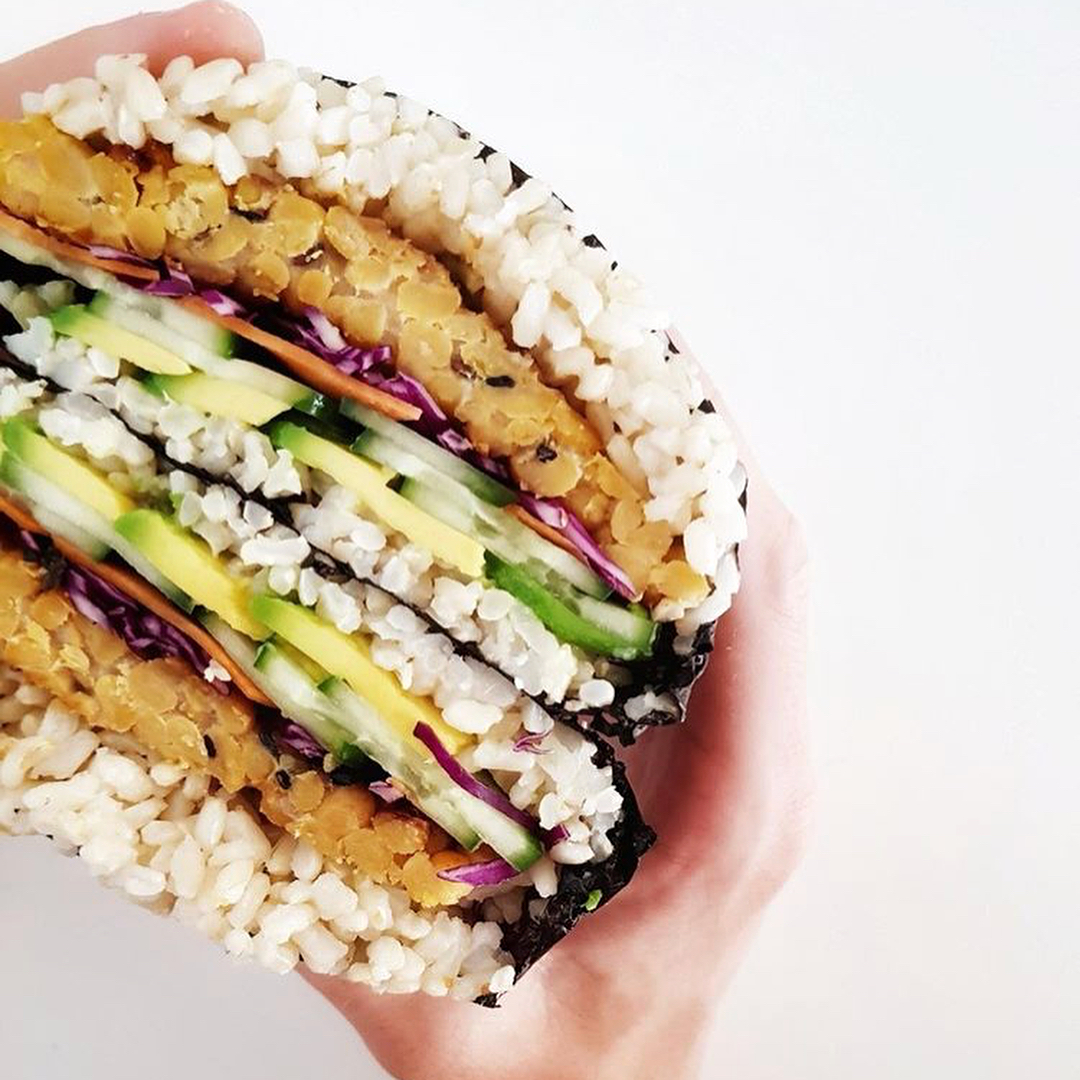 Tempeh Sushi Sandwich