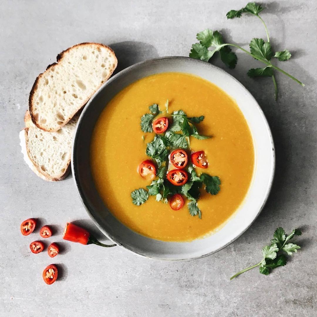 Thai Curry Pumpkin Soup