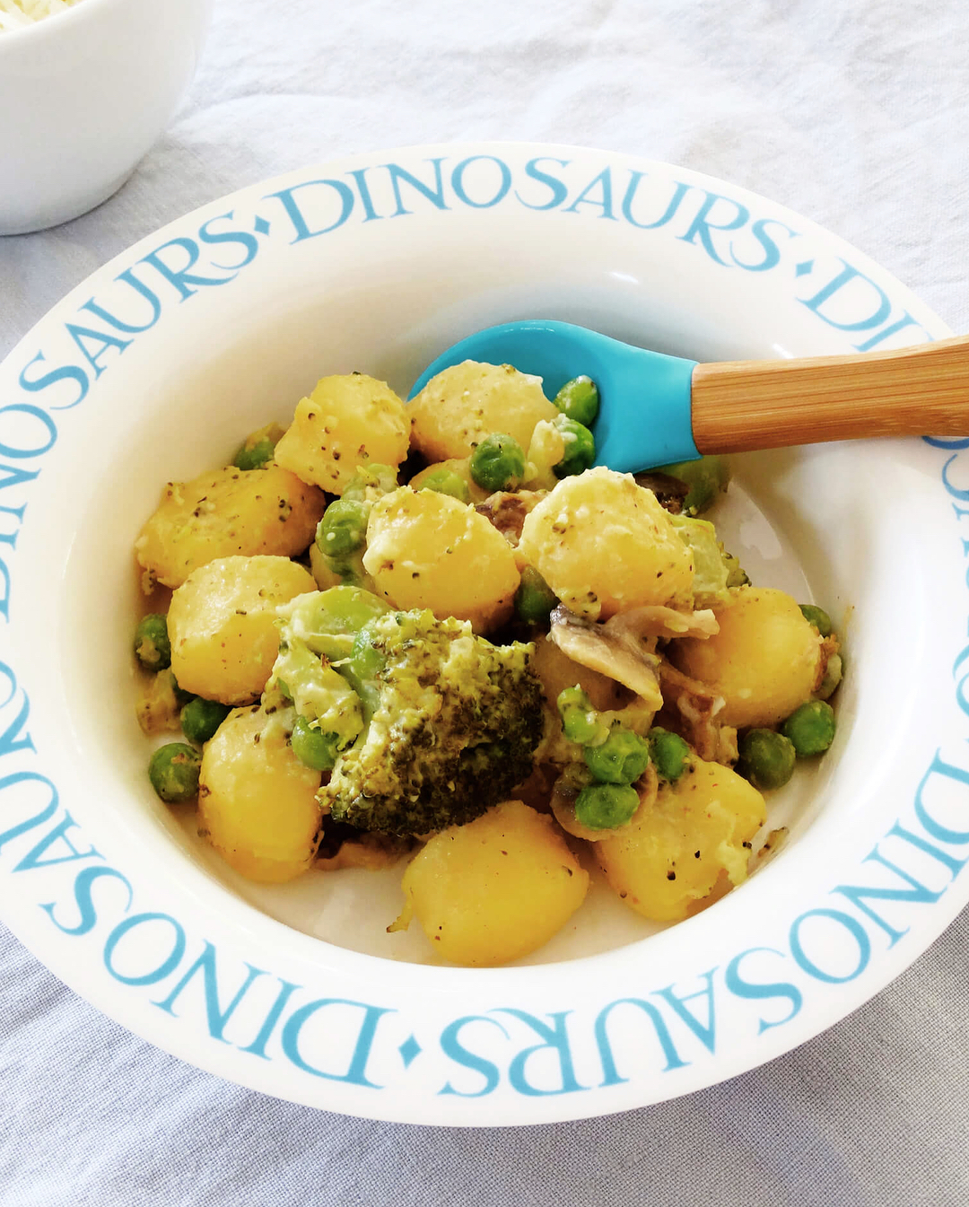 Broccoli and Pea Gnocchi
