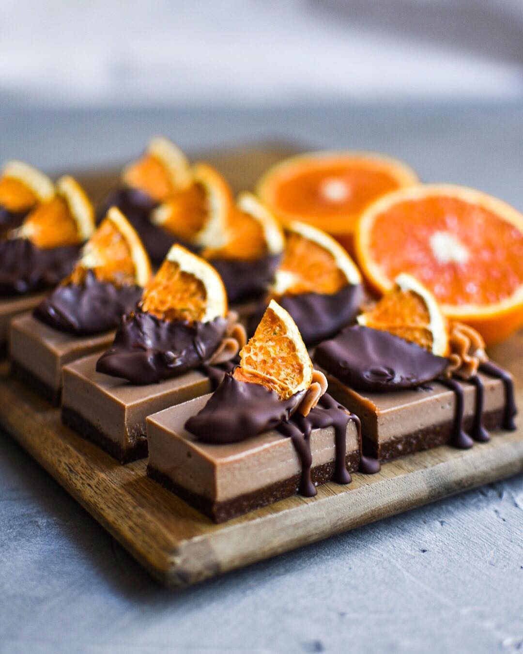 Raw Vegan Jaffa Cake