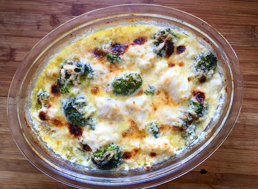 Glorious Smoked Haddock & Broccoli Bake