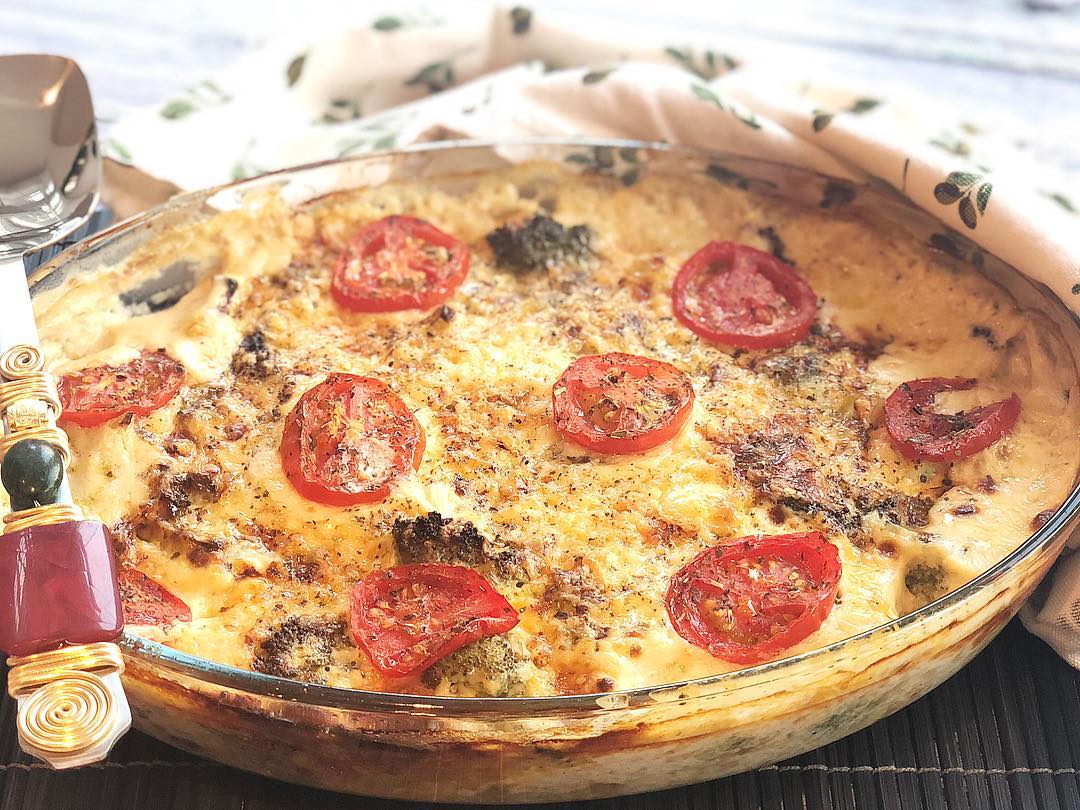 Easy Baked Broccoli Cheese Soufflé