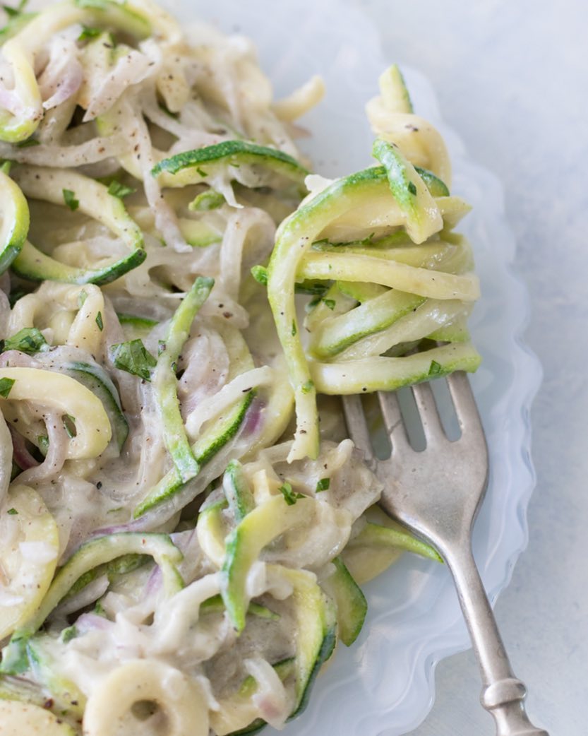 Dairy-Free Creamy Zoodles